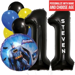 40% OFF: Batman Choose an Age PERSONALIZED 2 Digit Bouquet